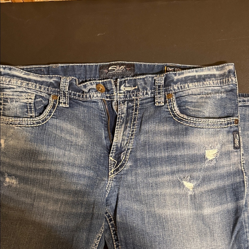 Silver Jeans Men's Relaxed Fit Blue Denim